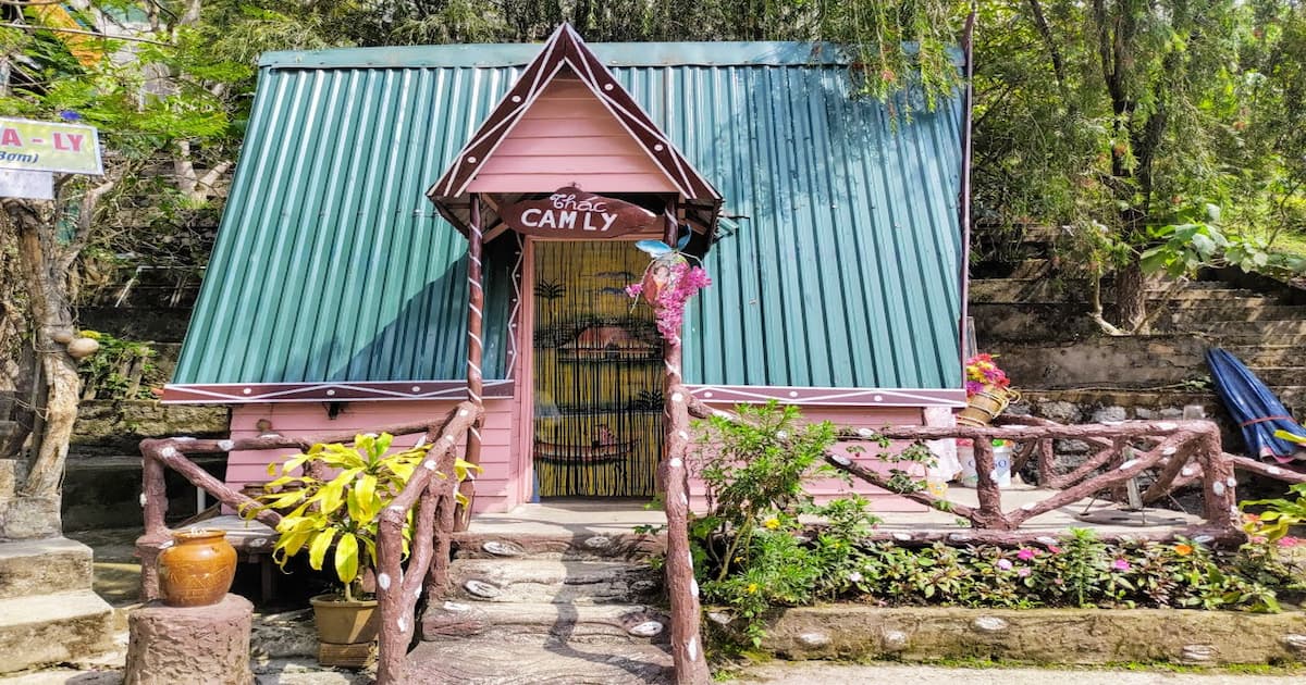 camly滝の小屋
